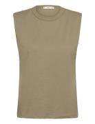 Mango Short-Sleeved Cotton T-Shirt Gul
