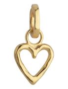 Enamel Copenhagen Organic Heart Charm Guld