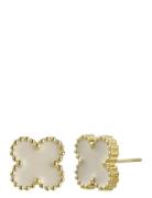 Bud To Rose Clover Earring Vit
