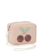 Mimi & Lula Cross Body Bag - Cherries Cute Tulip Beige