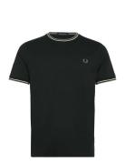 Fred Perry Twin Tipped T-Shirt Svart