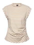 BOSS Epka_Striped Beige