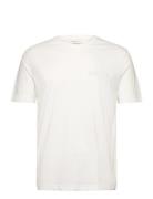 GANT Reg Tonal Shield Ss T-Shirt Vit