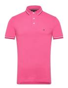 Tommy Hilfiger Tipped Slim Fit Seasonal Polo Rosa