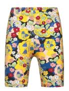 Mini Rodini Flowers Aop Bike Shorts Gul