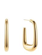 By Jolima Lou Hoop Earring Gold Guld