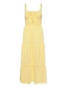 Bubbleroom Tie Smock Dress Gul