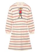 Pippi Langstrømpe Rutrand Coll Klänning Multi/patterned