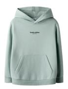 Name It Nkmbrody Ls Nreg Sweat Wh Bru Noos Grön