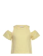 Mango Cut-Out T-Shirt Gul