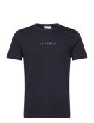 Lindbergh Lindbergh Print Tee S/Slindbergh Print Tee S/S Marinblå