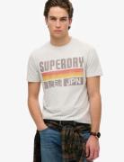 Superdry Japan Stripe Relaxed Tee Vit