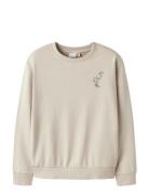 Name It Nkmvasha Ls Nreg Sweat Unb Beige