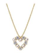 Edblad Affinity Pearl Heart Necklace Guld