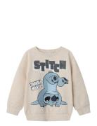 Name It Nmmjasp Stitch Nreg Sweat Unb Wdi Kräm