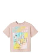 Name It Nkfjixo Uniacad Ss Nreg Top Box Sky Rosa