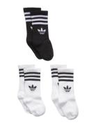 Adidas Originals Crew Sock 3P Svart