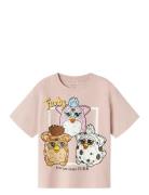 Name It Nkfjixanna Furby Ss Nreg Top Box Bfu Rosa