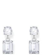 Thomas Sabo Silver Earrings With White Zirconia In Different Cuts Silv...