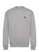 Calvin Klein Jeans Ls Eu Badge 350Terry Cn Swtshrt Vit