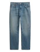 GANT Straight Fit Gant Jeans Blå