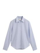 GANT Reg Classic Poplin Striped Shirt Blå