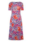 Lauren Ralph Lauren Refined Stretch 1X1-Dress Blå