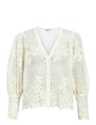 Object Objsiga L/S Re Shirt 140 Kräm