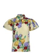 Stella Nova Flowered Cotton Top Kräm