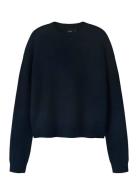 LMTD Nlflodet Ls Short Knit Noos Marinblå