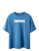 Name It Nkmjunior Fortnite Nreg Ss Top Bfu Blå