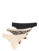 Lindex Brief Thong Reg Co Emelie Lace Multi/patterned