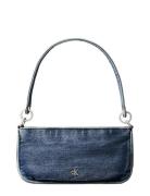 Calvin Klein Denim Shoulder Pouch W/Strap Blå