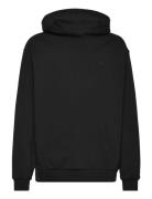 Lyle & Scott Heavy Weight Drop Shoulder Hoodie Svart