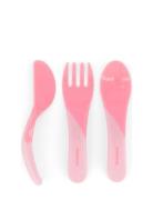 Twistshake Twistshake Learn Cutlery Rosa