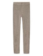 Name It Nkfwang Wool Needle Legging Solid Beige