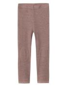 Name It Nmfwang Wool Neddle Legging Solid Noos Rosa