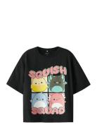 Name It Nkfjixera Squish Ss Rlx Top Box Bfu Svart
