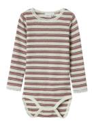 Name It Nmfwang Wool Needle Ls Body Multi/patterned