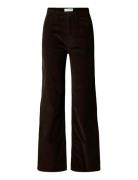 Selected Slfwide Runa Hw Corduroy Pant Noos Brun