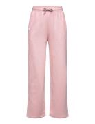 Mango Cotton Joggers With Elastic Waist Rosa