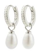 Pilgrim Elliana Earrings Silver-Plated Silver