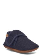 En Fant Baby Wool Slippers Blå