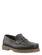 Bianco Biagreg Penny Loafer Texas Tumbled Brun