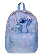 Lilo & Stitch Stitch, Rygsæk H38 X B28 X D13 Cm Blå