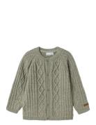 Name It Nmmwrilla Wool Ls Knit Card Grön