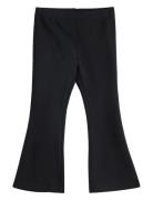 Lindex Leggings Flare Brushed Inside Svart