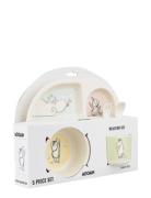 MUMIN Moomin Mealtime Set With A 4 Room Plate Vit