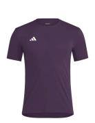 Adidas Performance Adizero E Tee Lila