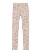 Minymo Leggings Aop Rib Rosa